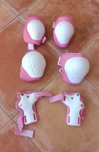 Funda patines morada - Oxelo y protecciones niña