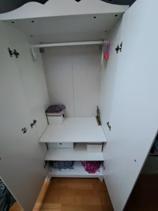 Armario infantil blanco