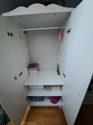 Armario infantil blanco