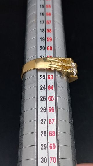 J - 0740 Anillo solitario