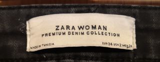 Vaqueros campana Zara negros