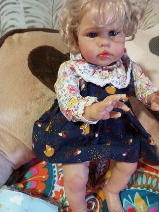 Muñeca Reborn bebé todller como dos años estrenar