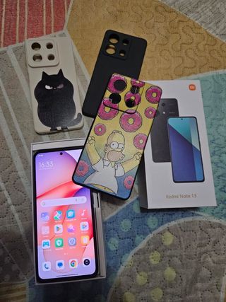 Xiaomi Redmi Note 13 nuevo + 3 fundas
