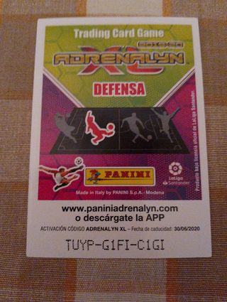 Cromo Adrenalyn XL - Defensa