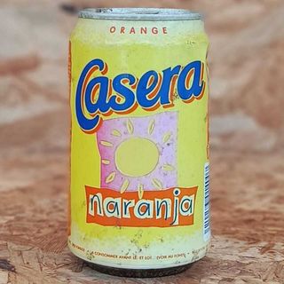 Lata Vazia Antiga La Casera Naranja Espanha #010