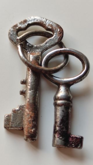 2 Llaves antiguas forja