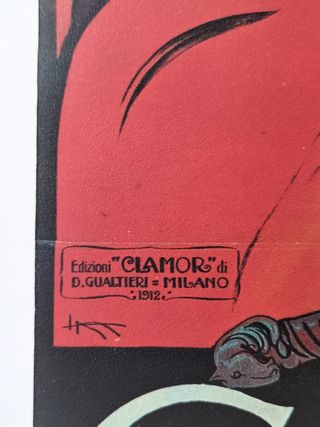 Locandina Cabiria - D'Annunzio