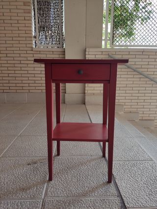 Mesilla noche roja - madera
