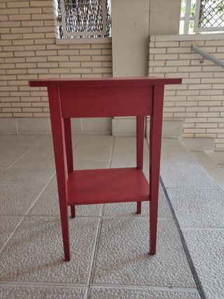 Mesilla noche roja - madera
