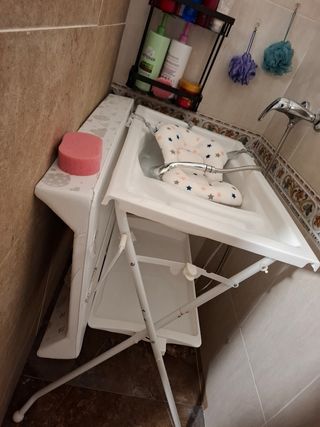 Bañera/cambiador bebé