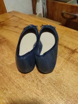 Bailarinas piel azul marino