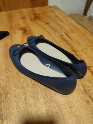 Bailarinas piel azul marino