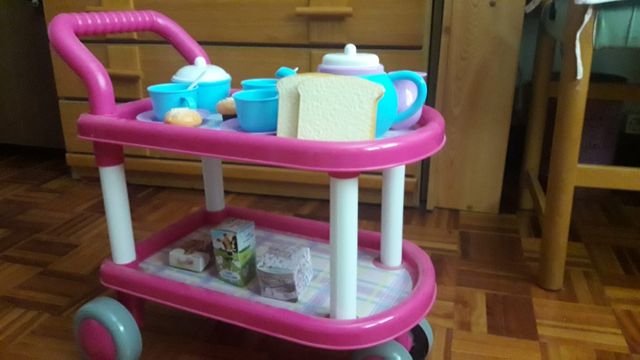 Carrito Camarera de café. Infantil Juguete