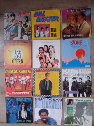 LOTE 12 Discos Vinilo Años 80