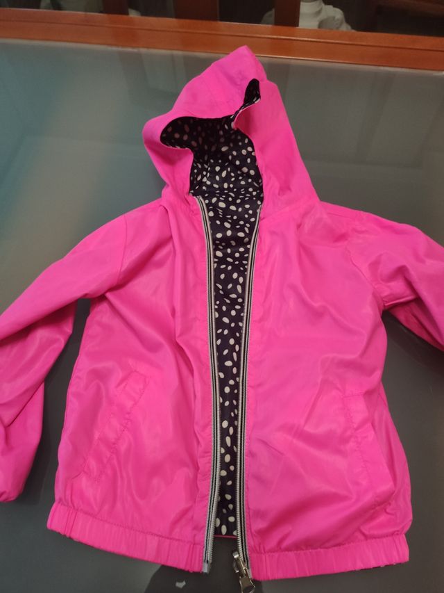Chaqueta reversible niña. Talla 3