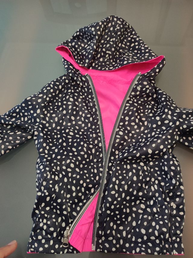 Chaqueta reversible niña. Talla 3