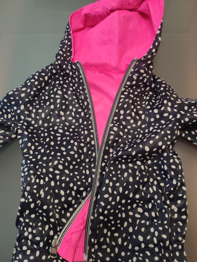 Chaqueta reversible niña. Talla 3