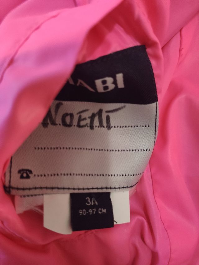 Chaqueta reversible niña. Talla 3