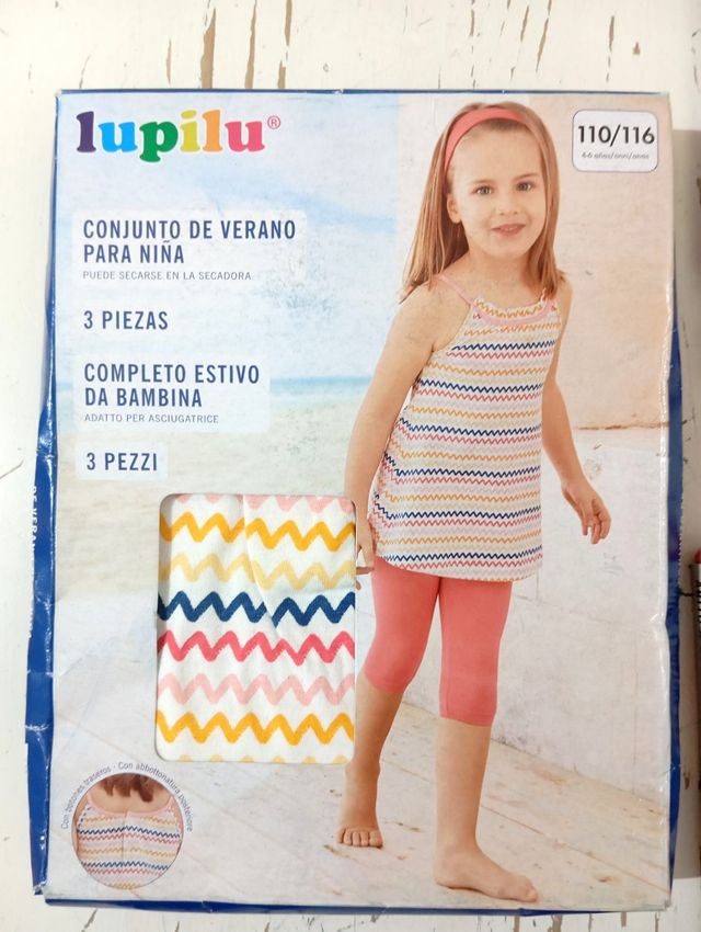 Ropa niña Lupilu 110/116 - 5 piezas