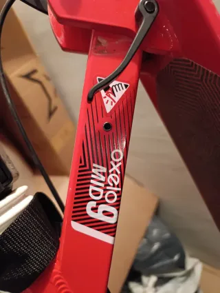 Patinete Infantil Plegable Rojo