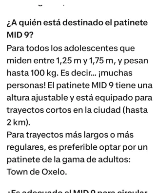 Patinete Infantil Plegable Rojo