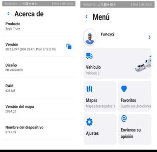 Sygic Truck GPS Camiones Autocaravanas
