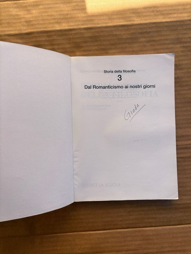 Storia della filosofia