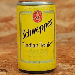 Lata Vazia Schweppes Indian Tonic - França #058