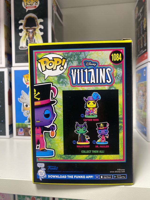 Funko POP! 1084 DR. Facilier (Black Light) Disney