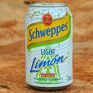 Lata Vazia Schweppes Limón Light- Espanha #065