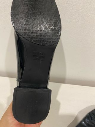 Botines negros charol Stuart Weitzman