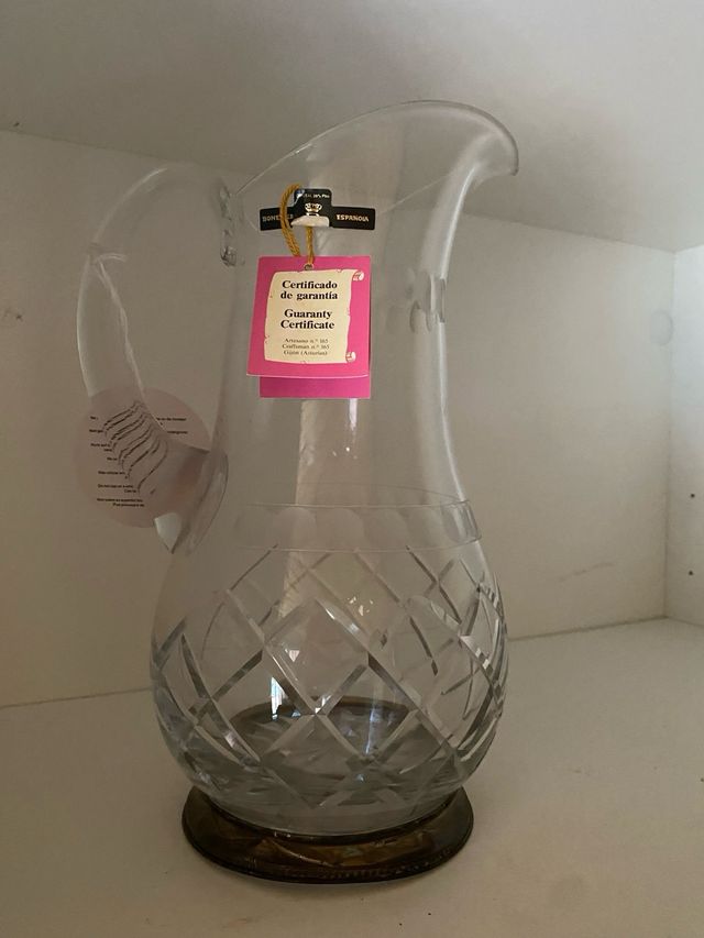 Jarra cristal Bohemia