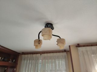 Lamparas salón - 2 lámparas forja