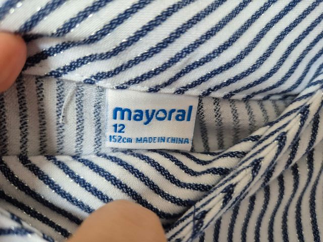 Conjunto Mayoral niña - Top y shorts