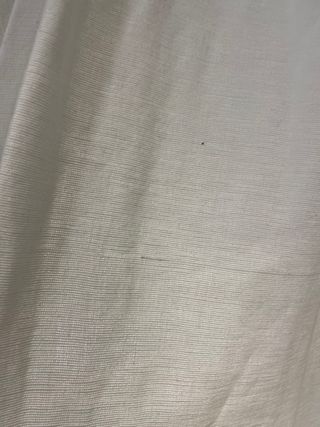 Cortina algodón crudo - 1 unidad