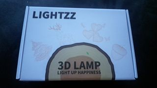 Luz nocturna avión 3D acrílica