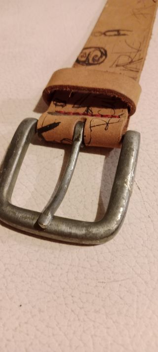 Rip Curl cinturón de Piel  Beige para hombre