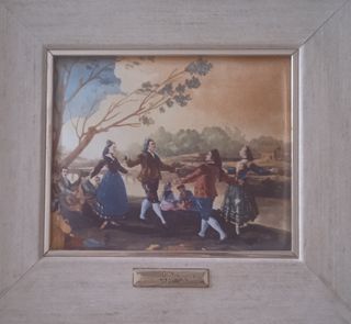 6 Esmaltes a fuego Goya.