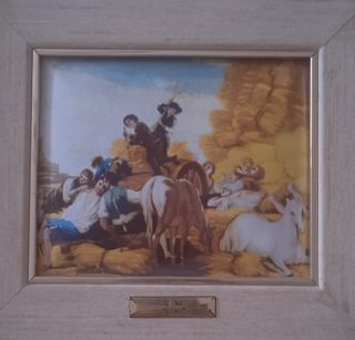 6 Esmaltes a fuego Goya.