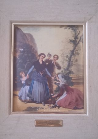 6 Esmaltes a fuego Goya.