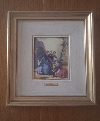 6 Esmaltes a fuego Goya.