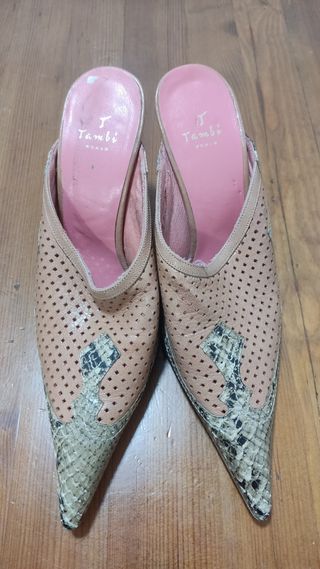 Zapatos Tamibi de tacón - Mules