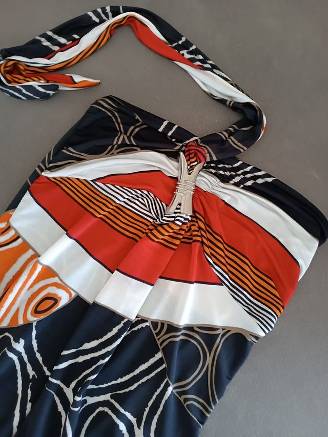 Vestito estivo corto multicolor