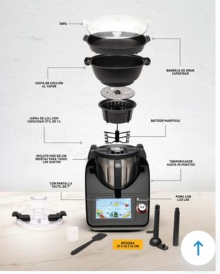 MasterPro Robot Cocina Carlo Cracco