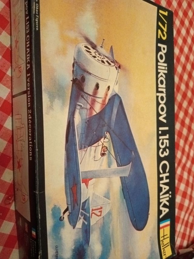 Maqueta Heller Polikarpov I-153 Chaika 1/72