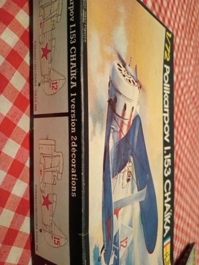 Maqueta Heller Polikarpov I-153 Chaika 1/72