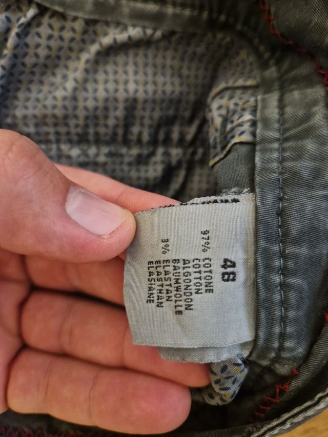 Bermuda Cotone Grigio