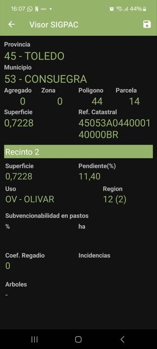Finca rústica olivar Consuegra (Toledo).