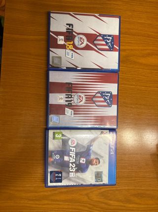 fifa 18 10€, fifa 19 10€, fifa 23 17€