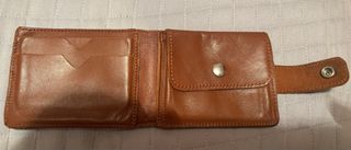 Cartera de Piel con grabado del Real Madrid